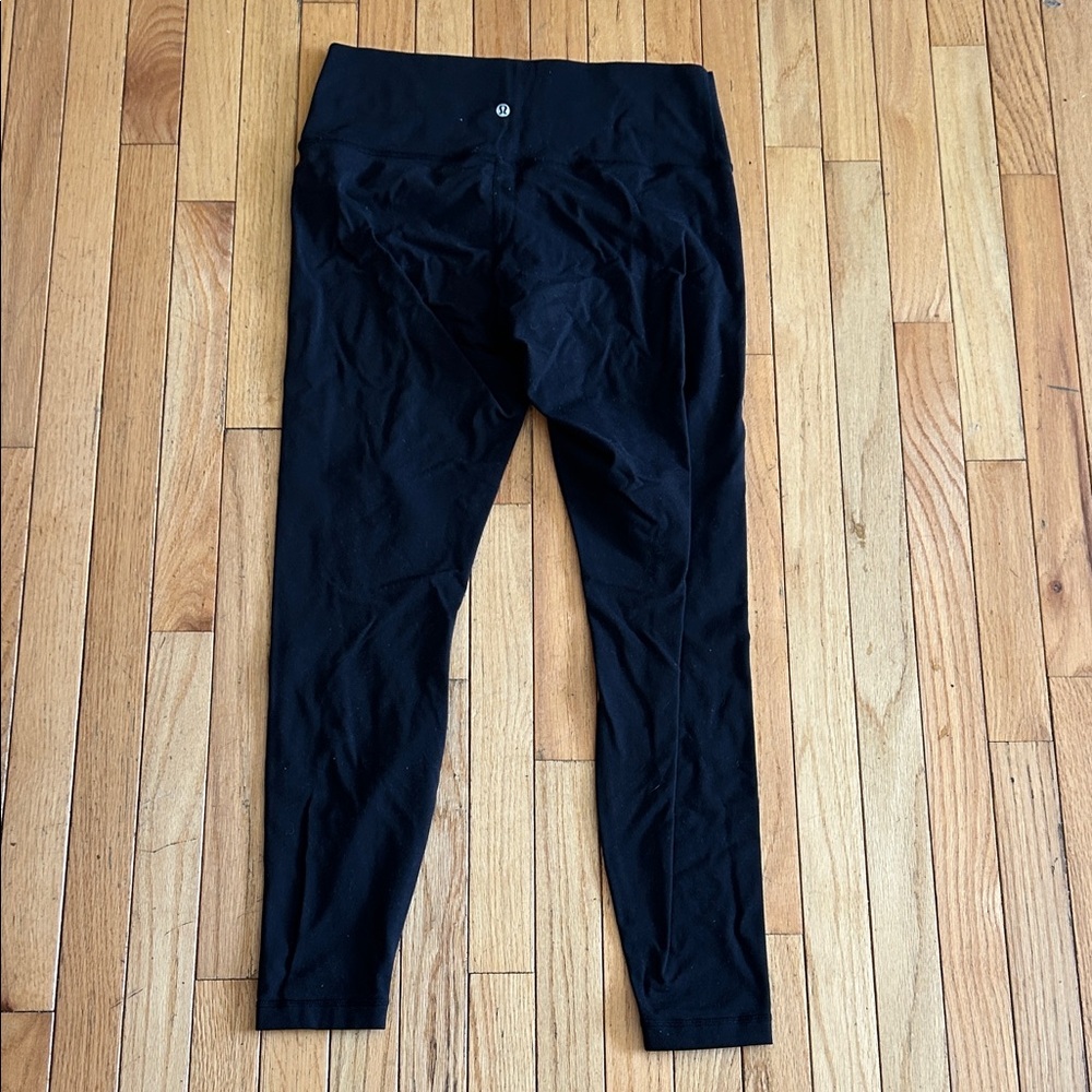 Lululemon Black High-Rise Align Leggings. Size large.